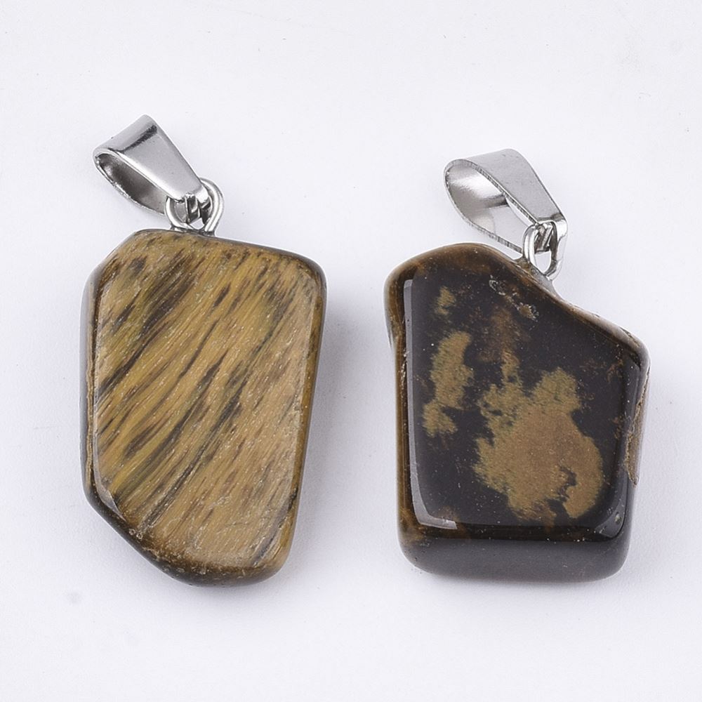 Tumbled Pendant, 3.5x2cm