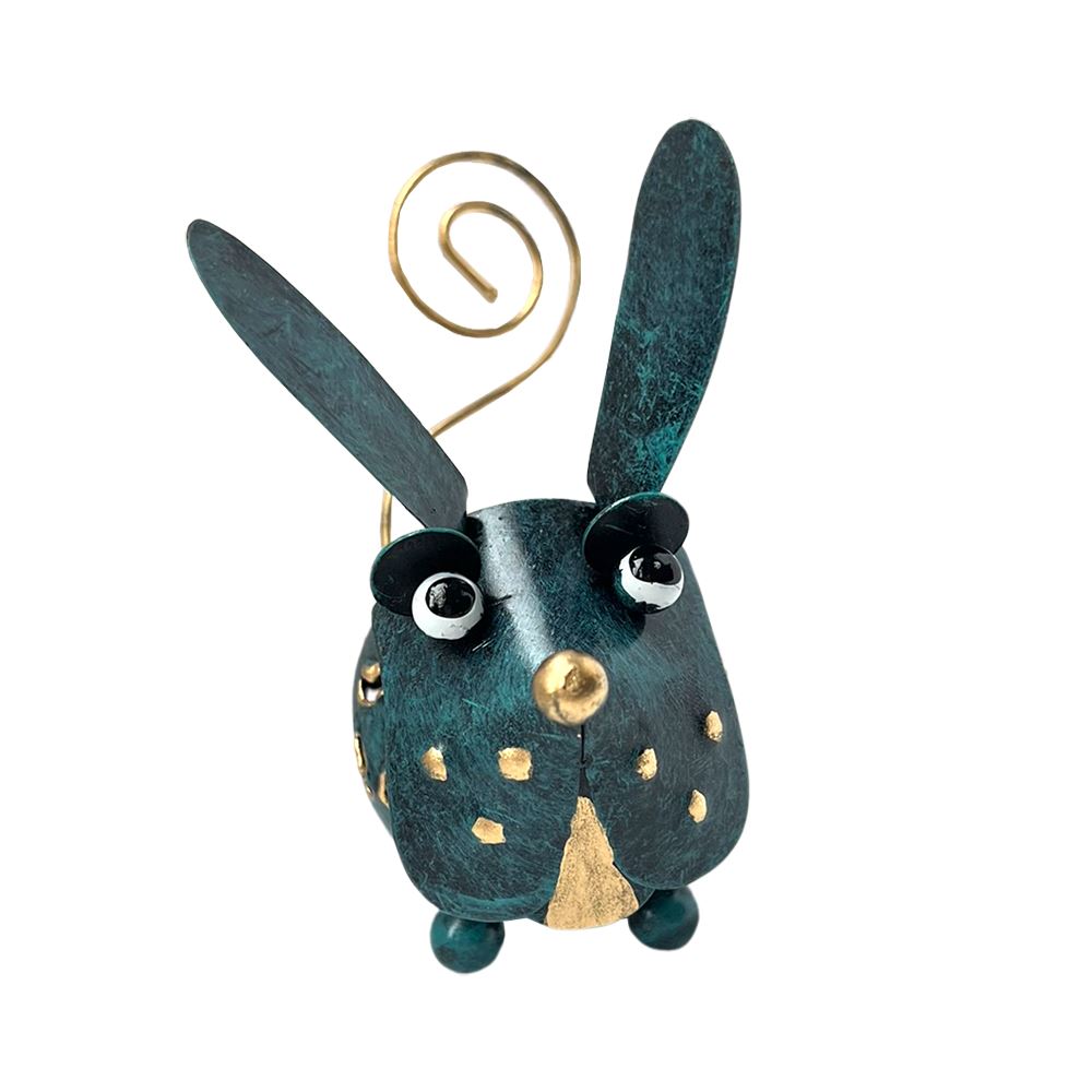 Whimsical Metal Curly Tailed Animal