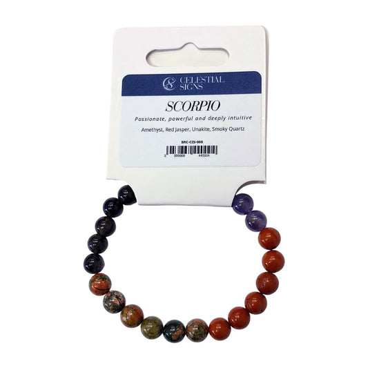 Celestial Signs Bracelet, Scorpio