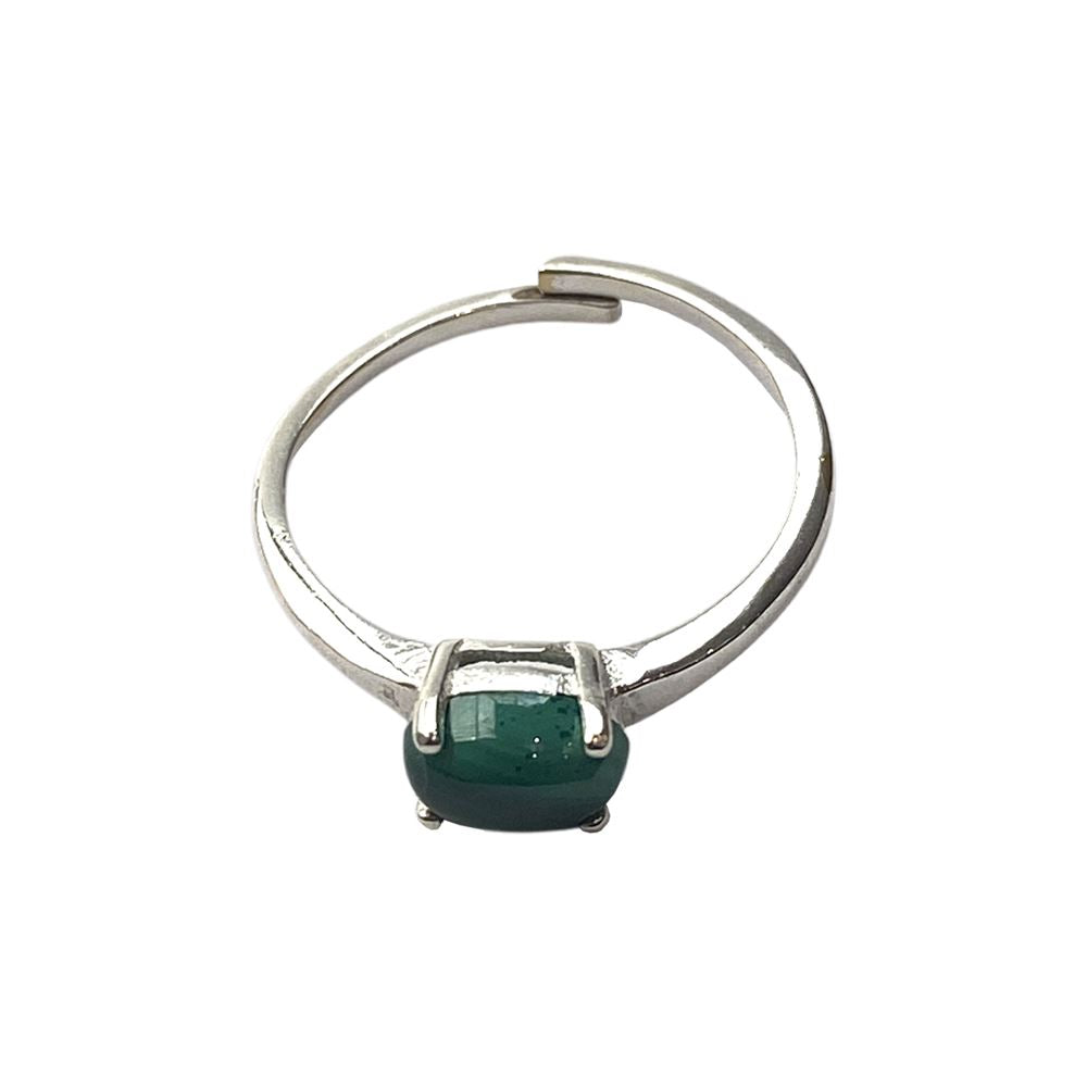 Silver-Plated Adjustable Ring (#29)