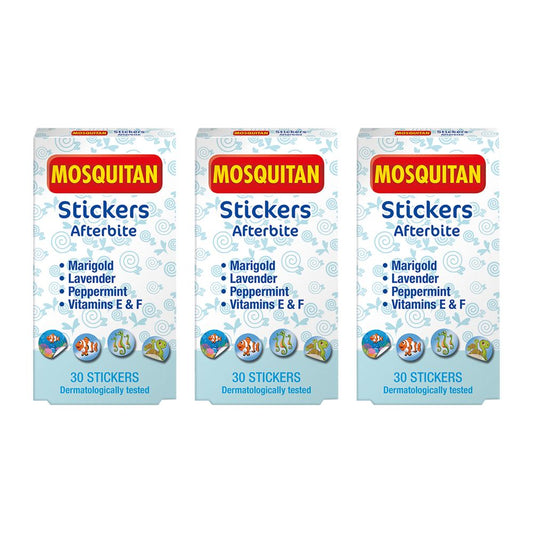 Mosquitan Afterbite, 30 Stickers, Pack of 3