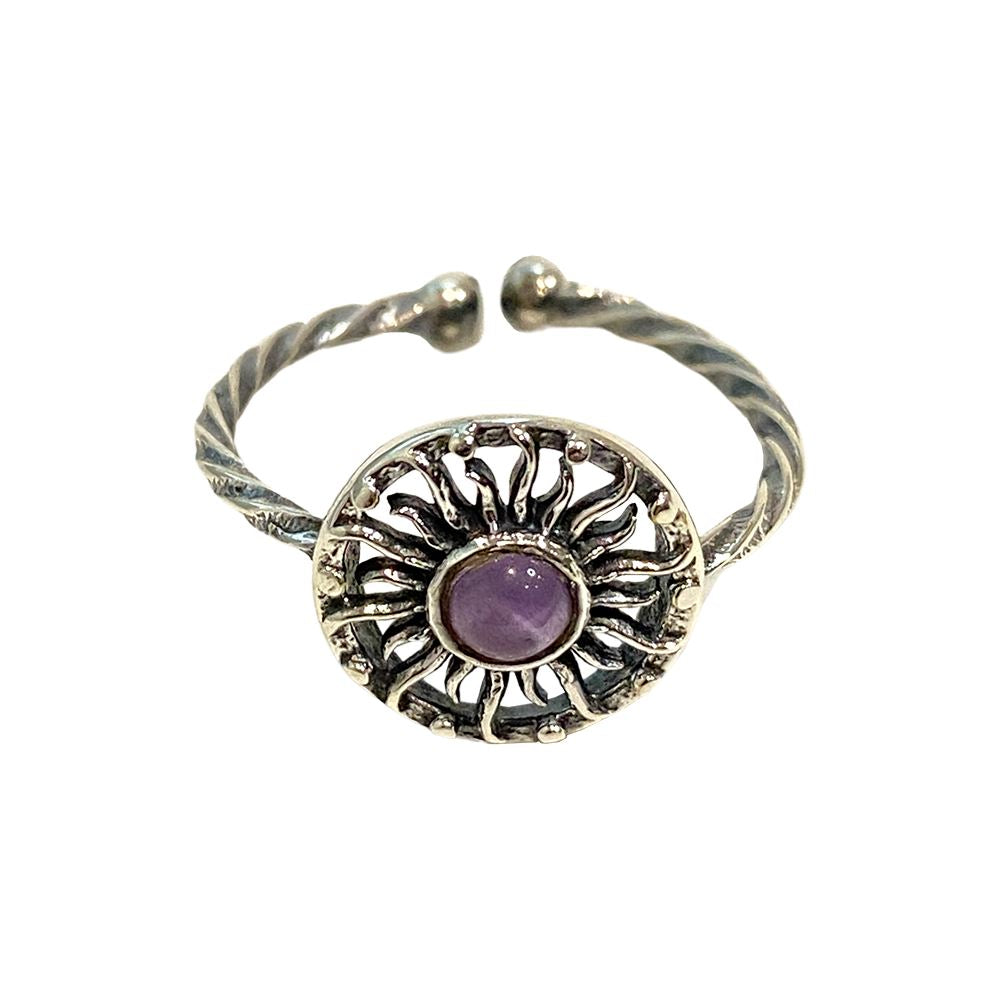 Silver-Plated Adjustable Ring (#45)