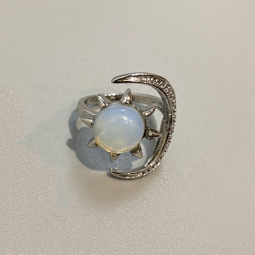 Moon & Sun Adjustable Ring