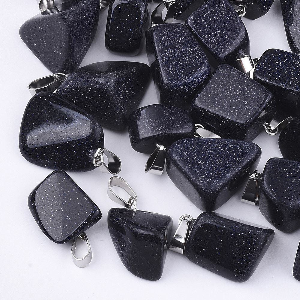 Tumbled Pendant, 3.5x2cm