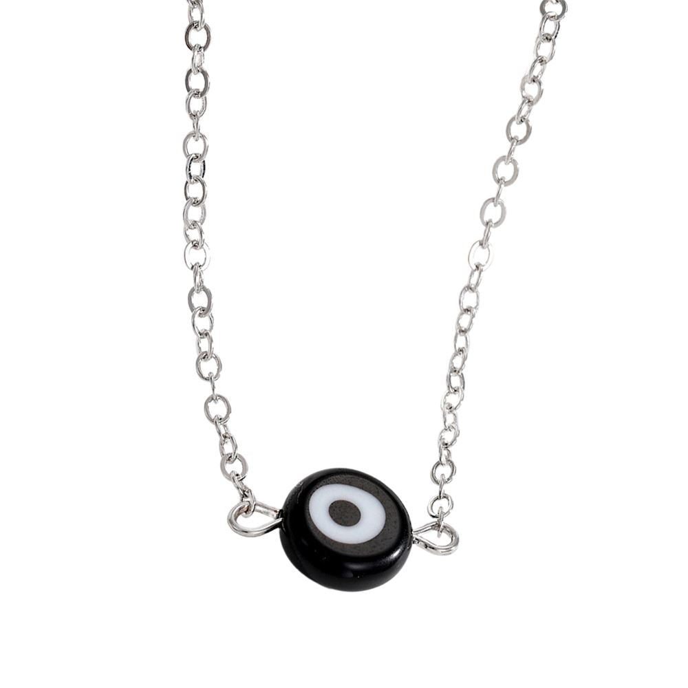 Evil Eye Tiny Pendant With Silver Chain