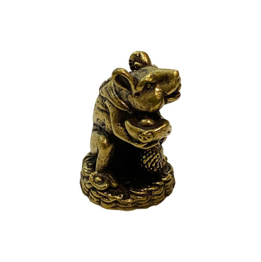 Miniature Brass Figurine, Design #182