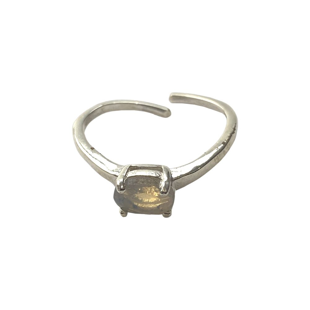 Silver-Plated Adjustable Ring (#29)