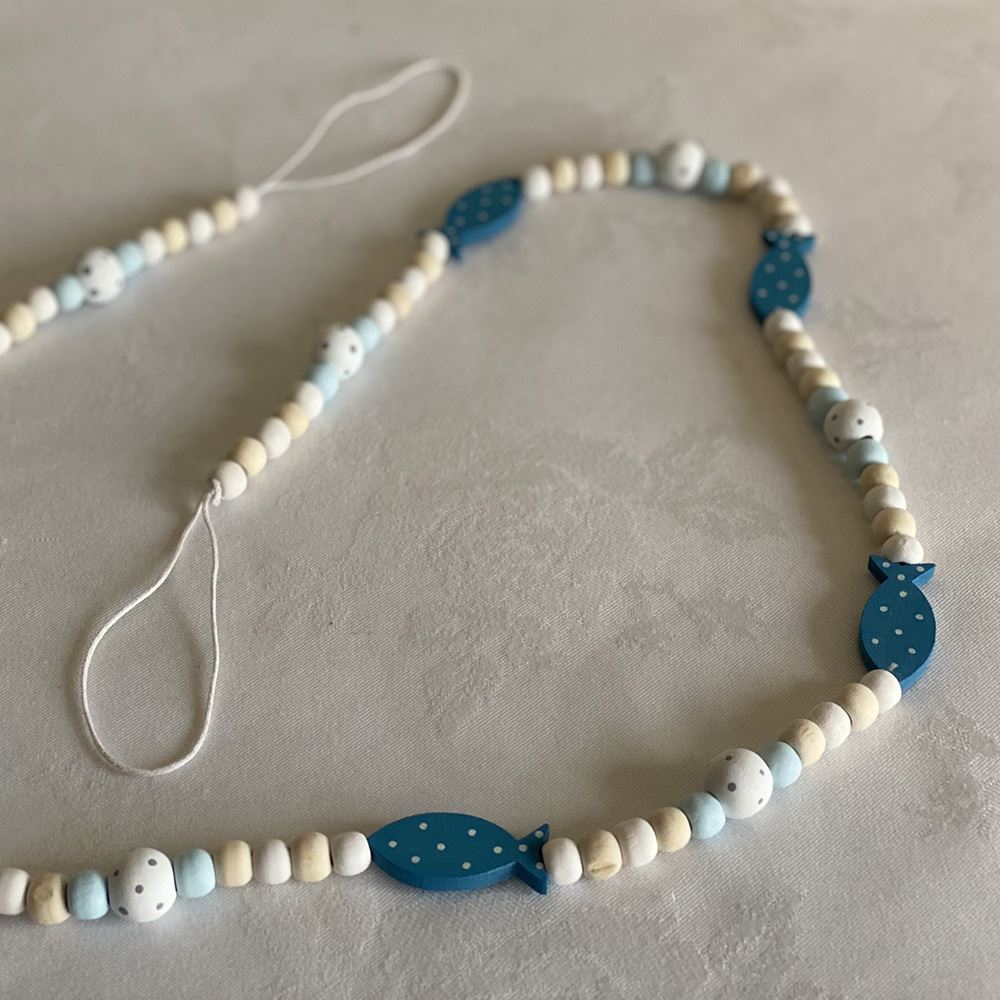 Beaded Hanging Fish, 100cm