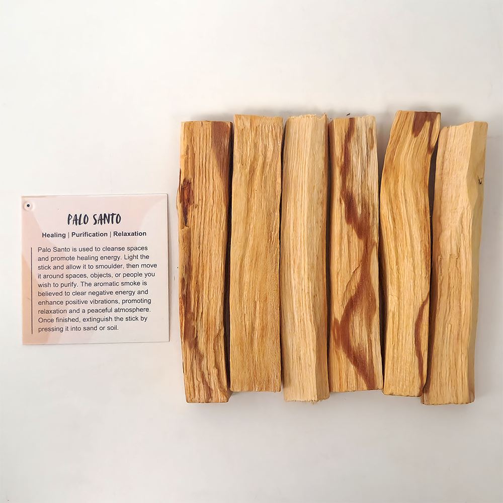 Palo Santo Stick 4", Pack of 6