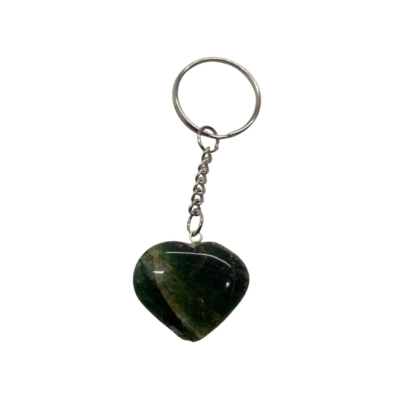 Crystal Heart Keychain, 10x3cm