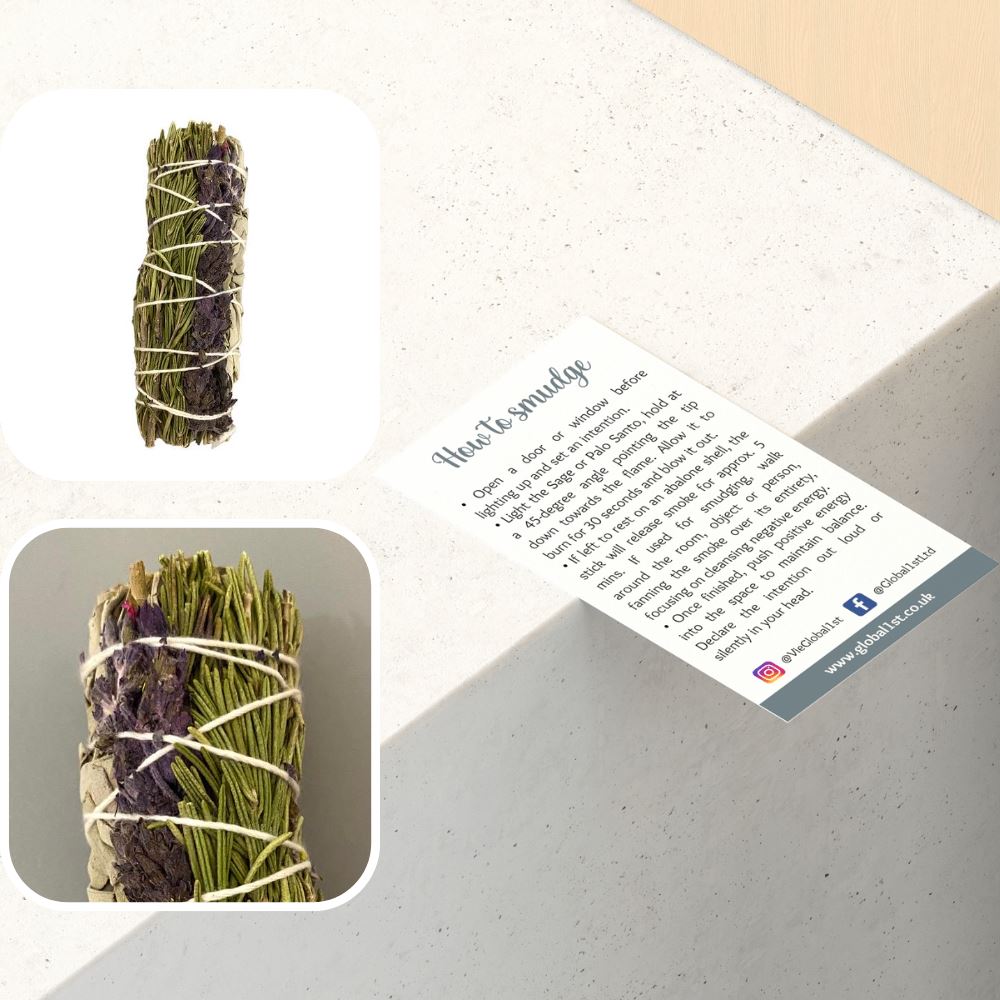 Herbal Smudge Sticks 4"