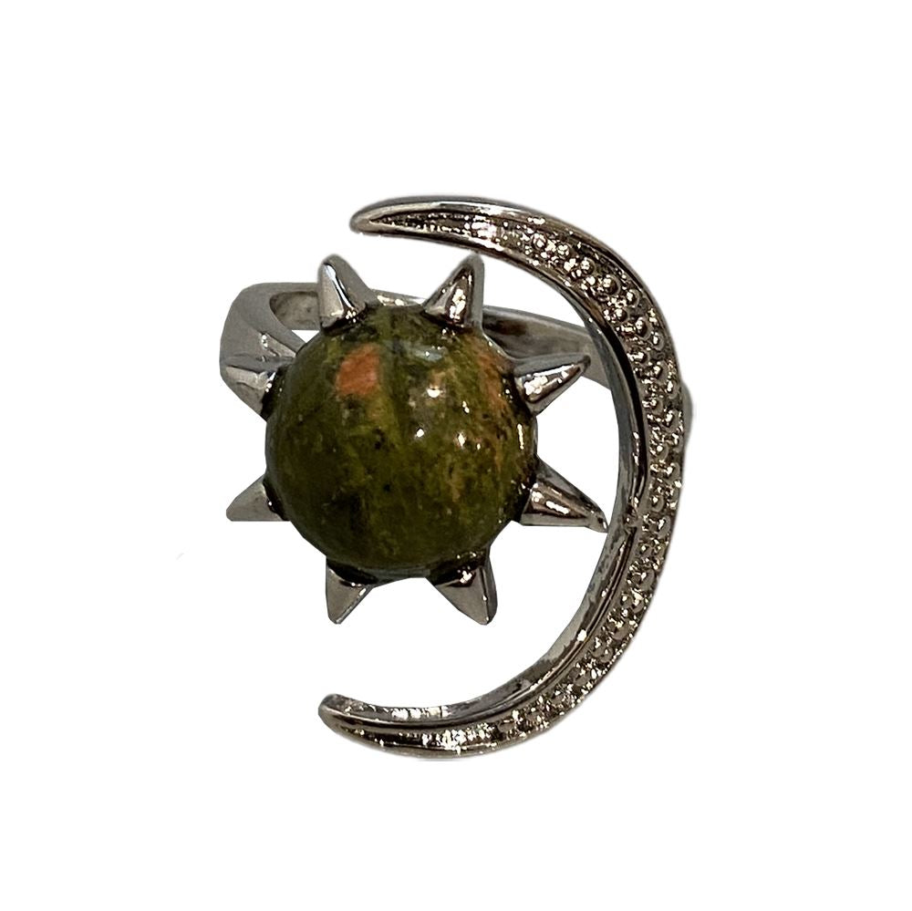 Moon & Sun Adjustable Ring