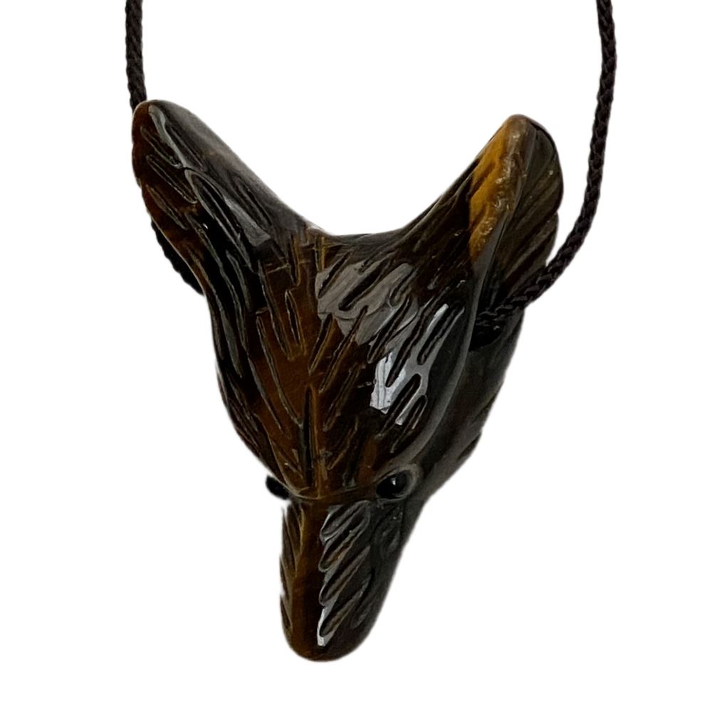 Wolf Head Pendant