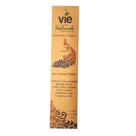 Hand Rolled Incense, Pack of 20 Sticks