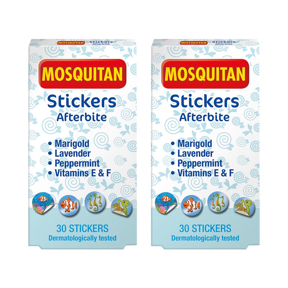 Mosquitan Afterbite, 30 Stickers, Pack of 2