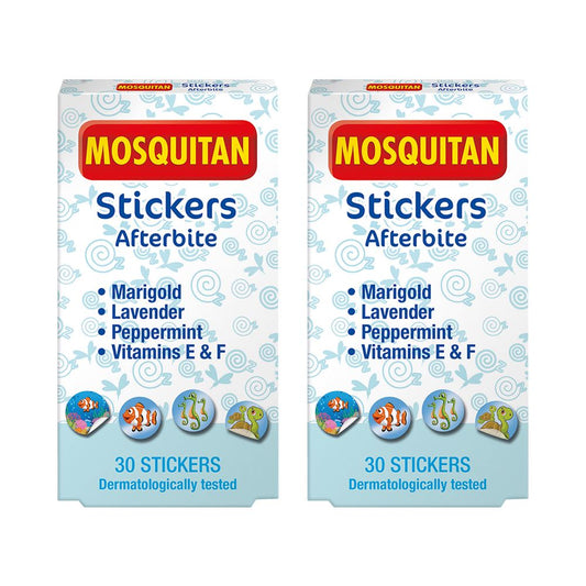 Mosquitan Afterbite, 30 Stickers, Pack of 2