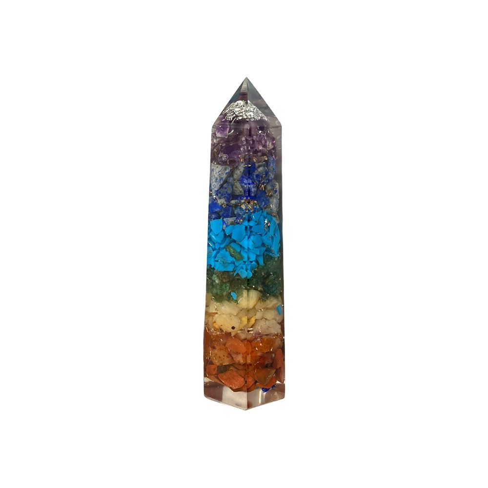 Orgonite Obelisk Tower, 8x2x2cm