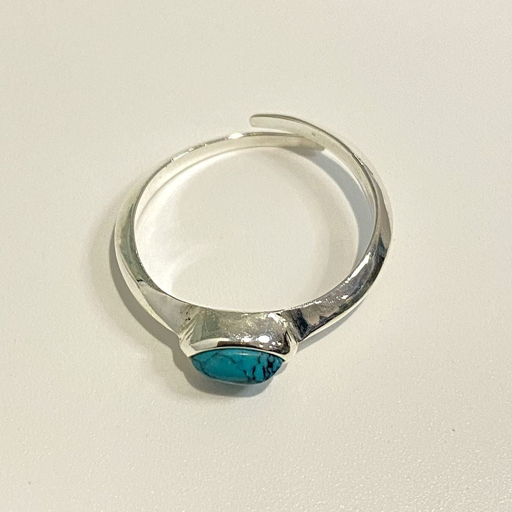 Silver-Plated Adjustable Ring (#28)