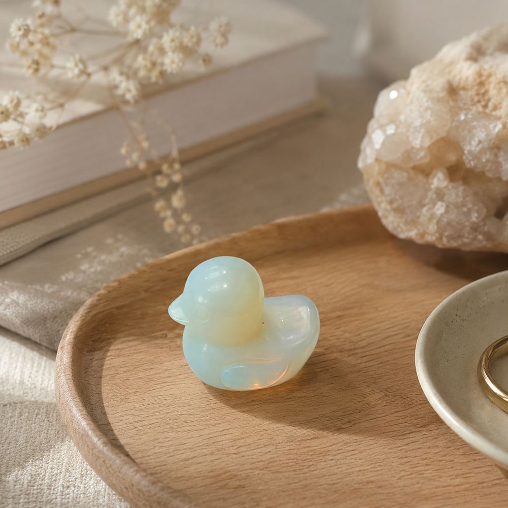 Gemstone Duck, 3x2.5x2cm