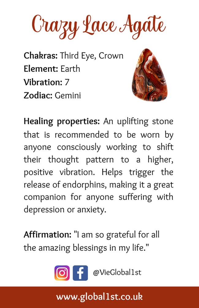 Tumbled Crystals, Pack of 12