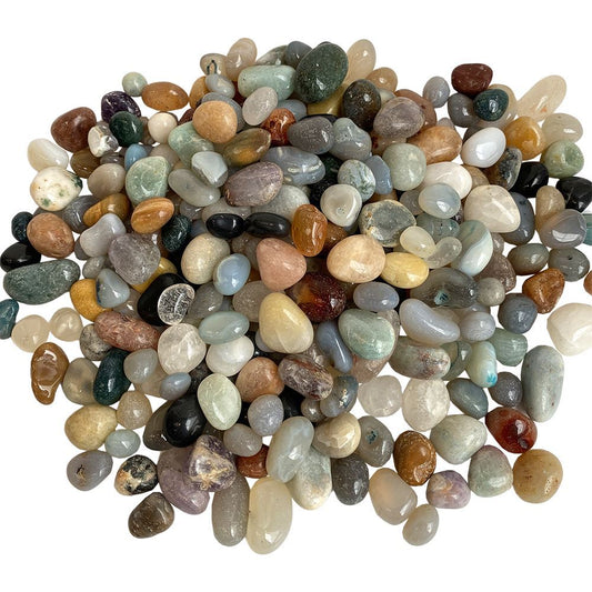 Mixed Tumbled Crystals, Mini, 5-15mm
