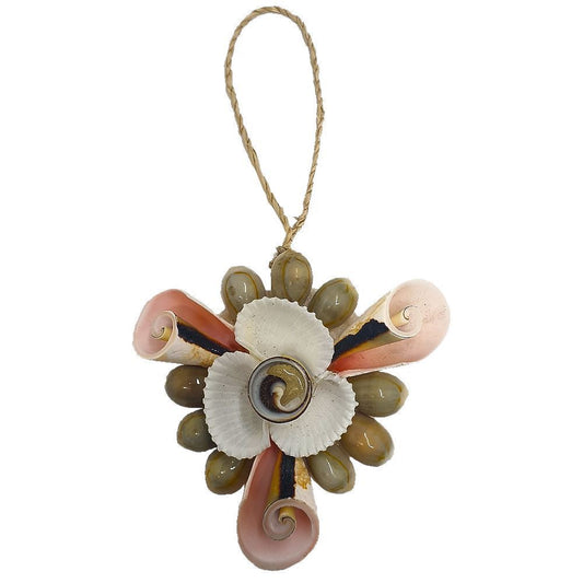 Handmade Seashell Hanging Ornament