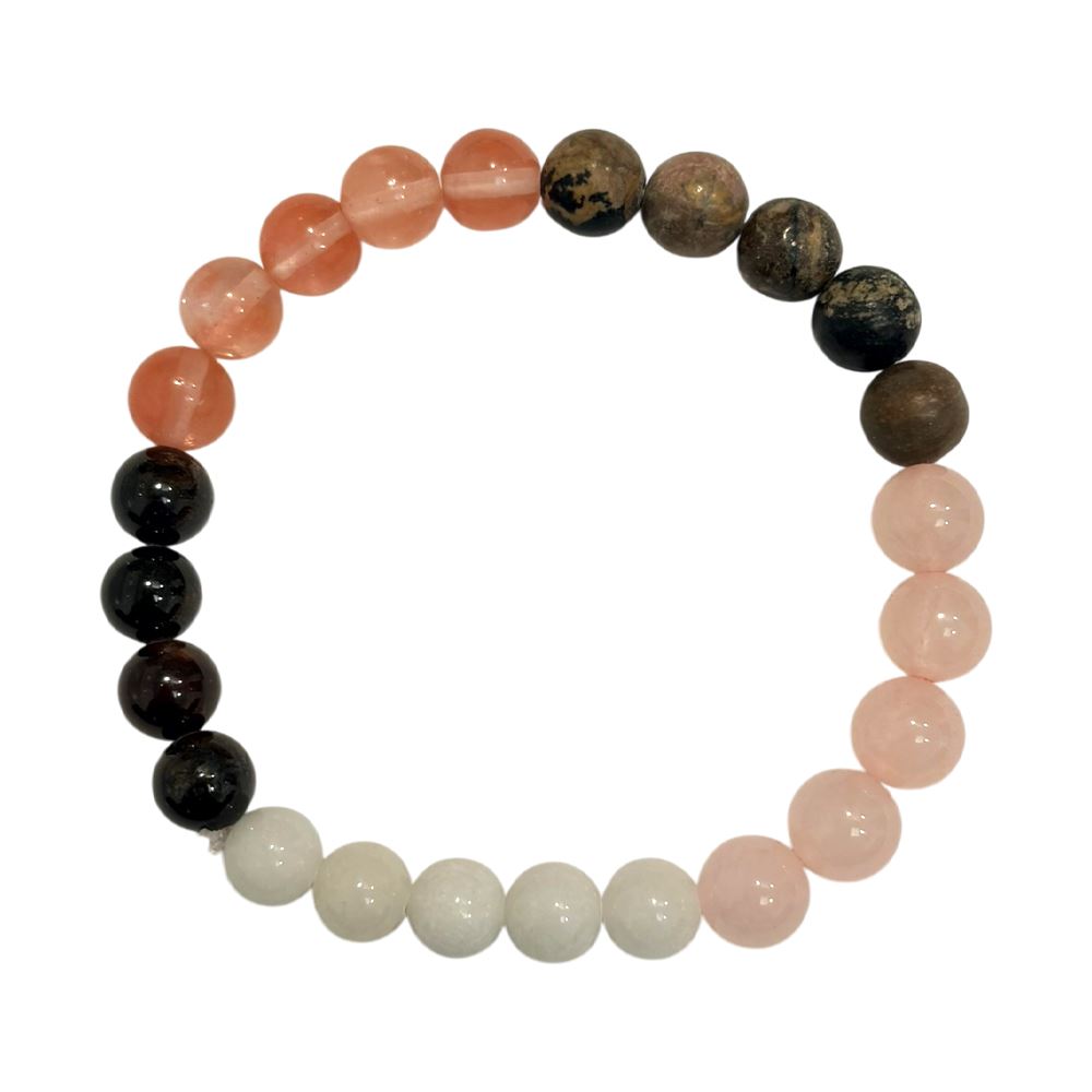 Petal Keepsakes Gemstone Bracelet, Rose