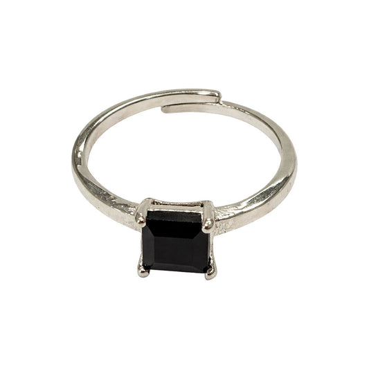Silver-Plated Adjustable Ring (#33)
