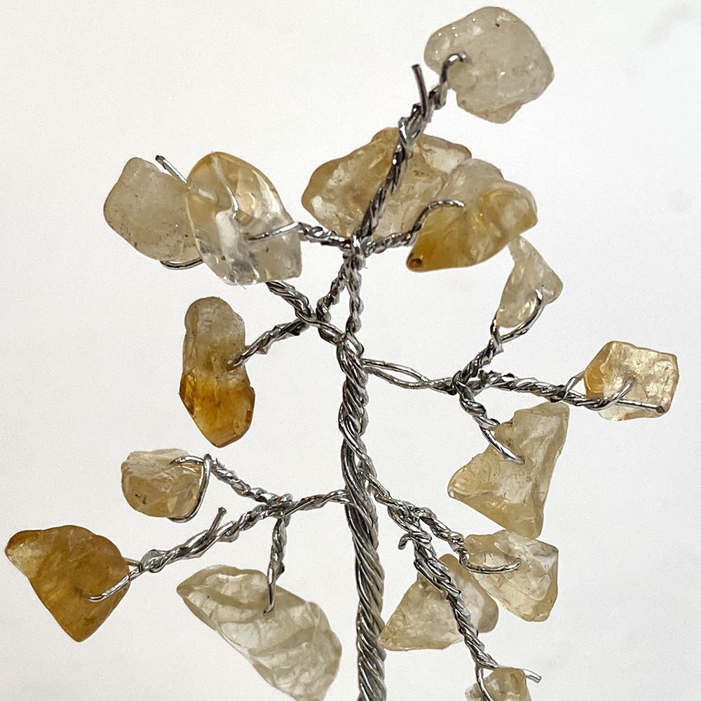 Micro Gemstone Tree, 15 Beads, 6cm