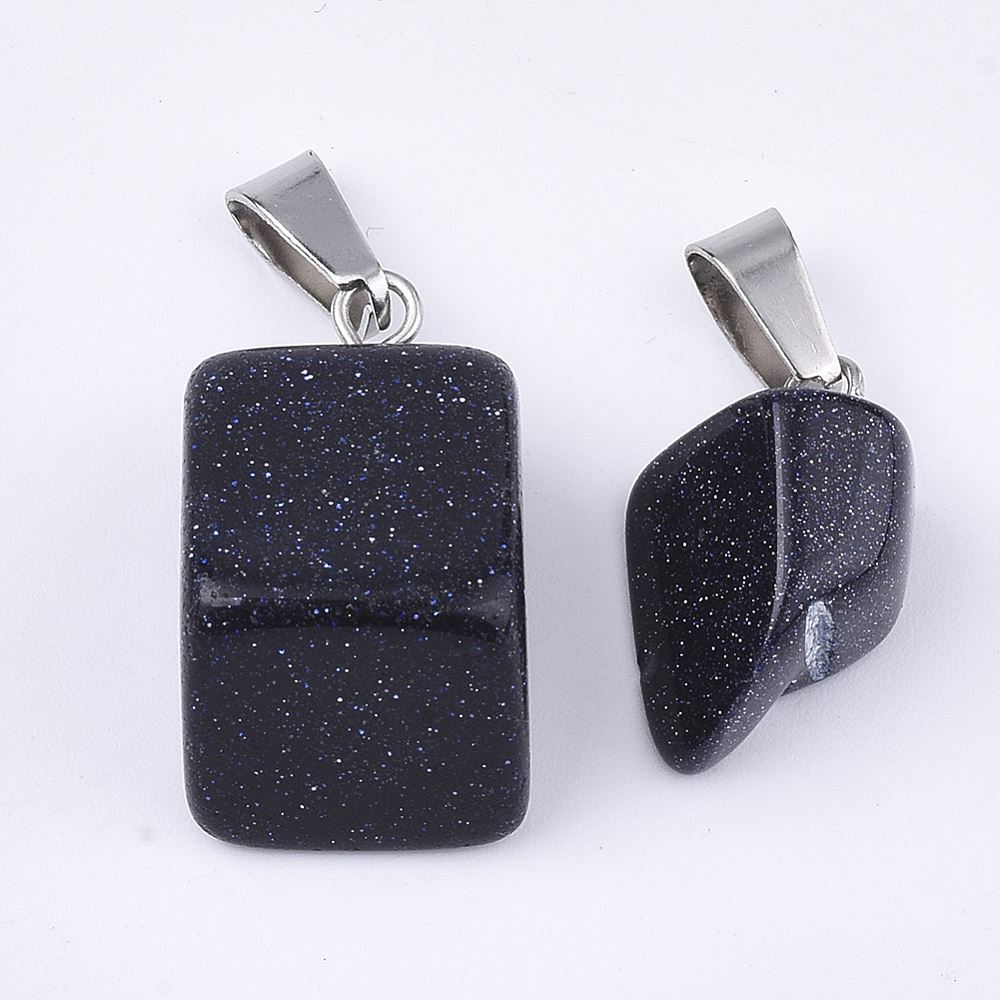 Tumbled Pendant, 3.5x2cm