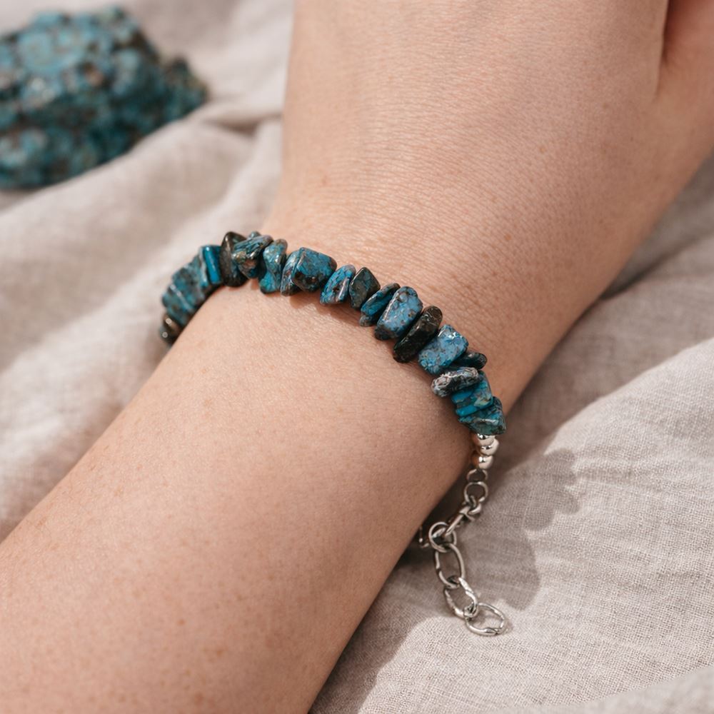 Gemstone Chips Bracelet (#18)