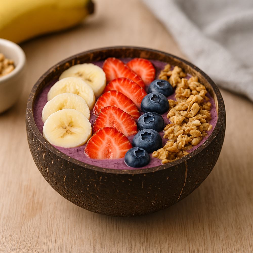 Coconut Bowl, Natural Textured Finish, Small, 8-10cm Diameter, Set of 10