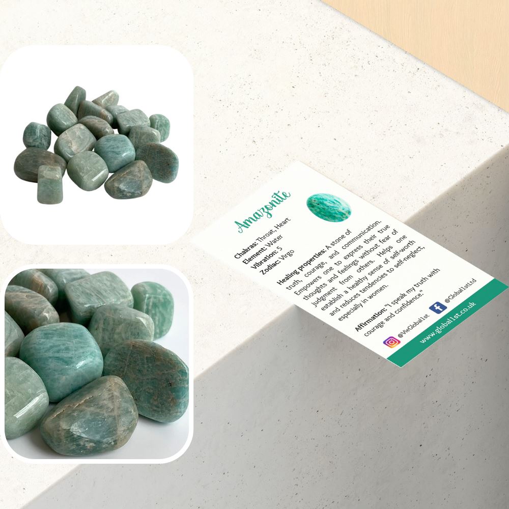 Tumbled Crystals, 250g Pack
