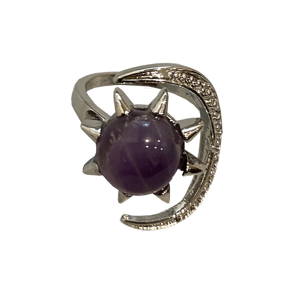 Moon & Sun Adjustable Ring