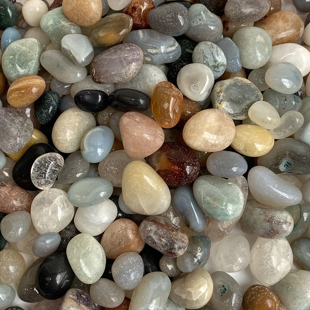 Mixed Tumbled Crystals, Mini, 5-15mm