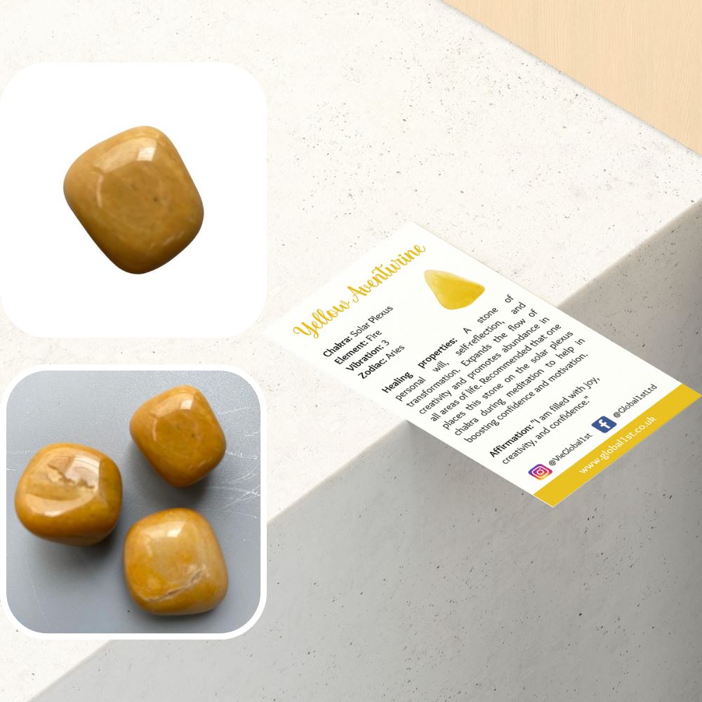Tumbled Crystals, Pack of 12