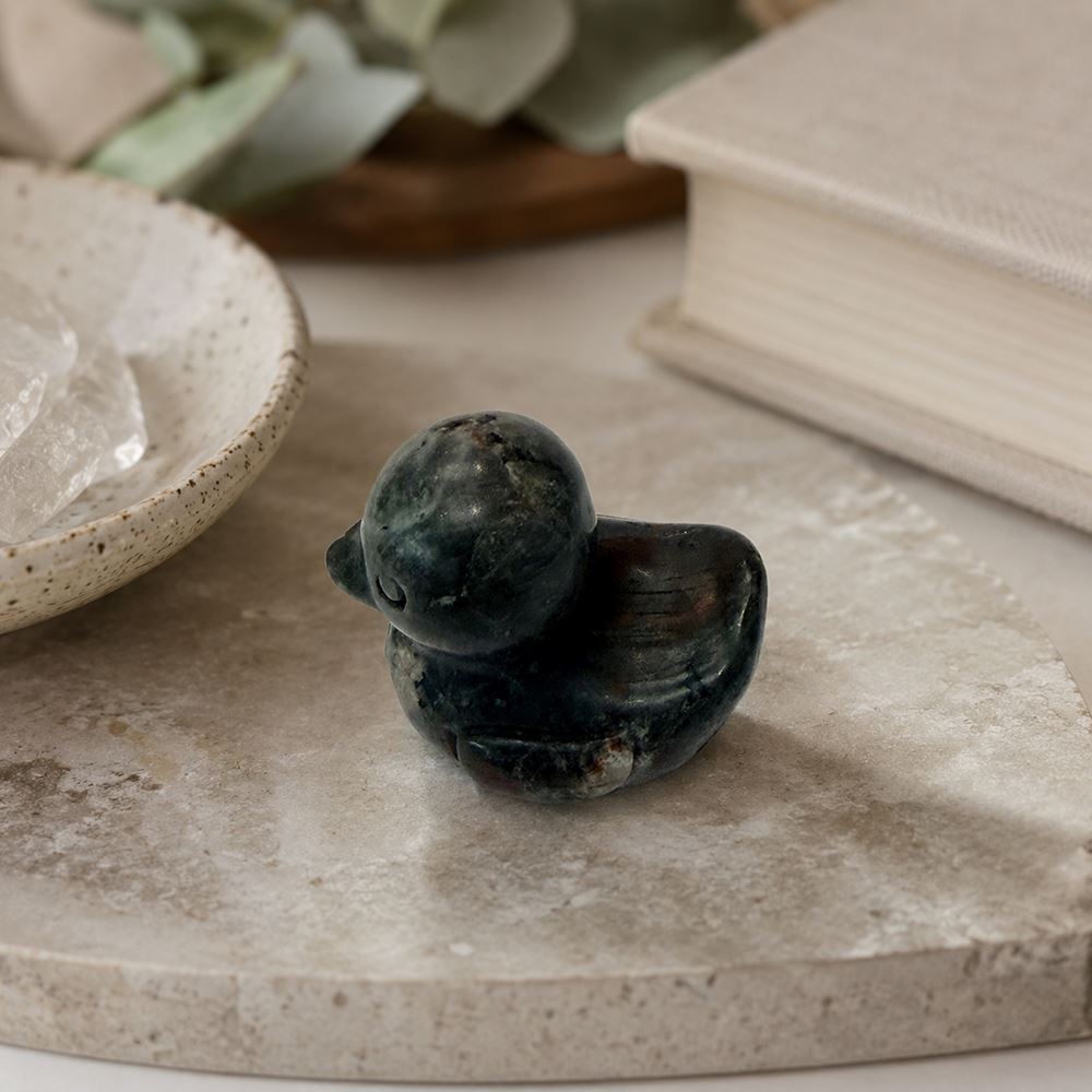 Gemstone Duck, 3x2.5x2cm