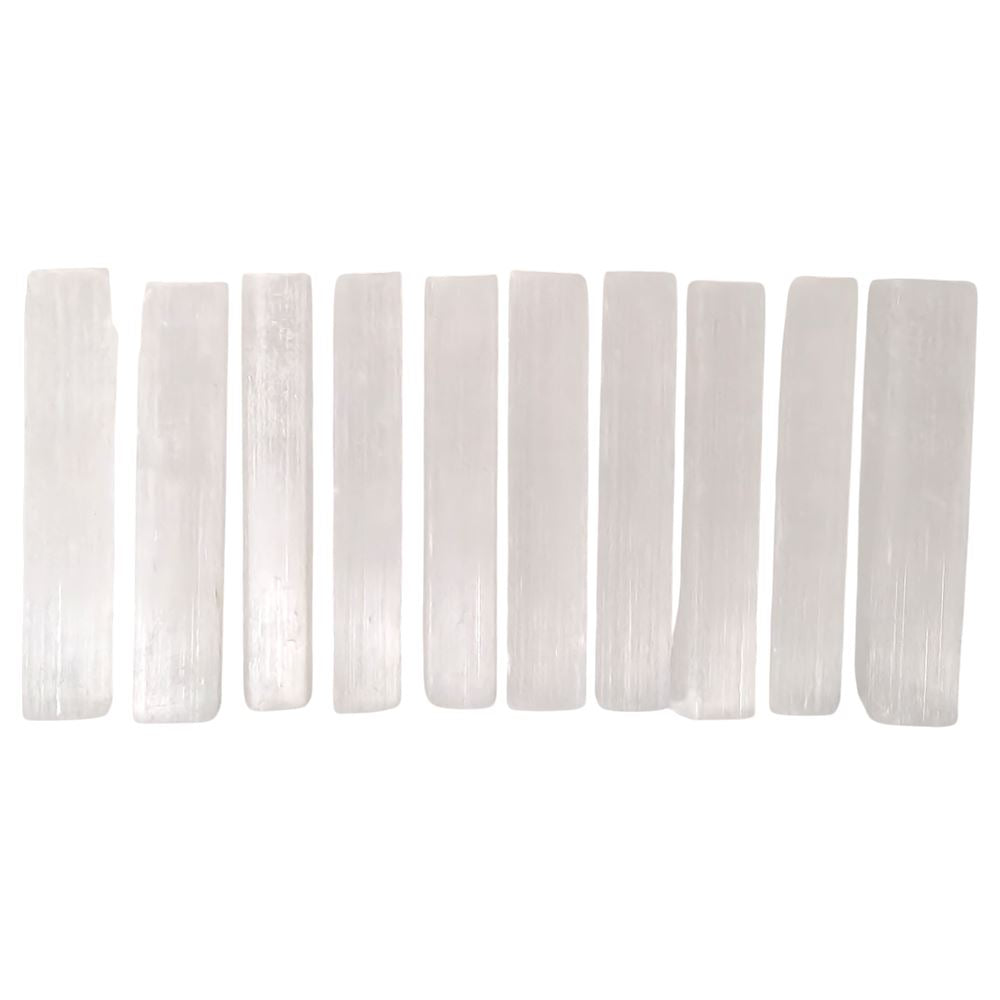 Selenite Wand, Stick, 10cm