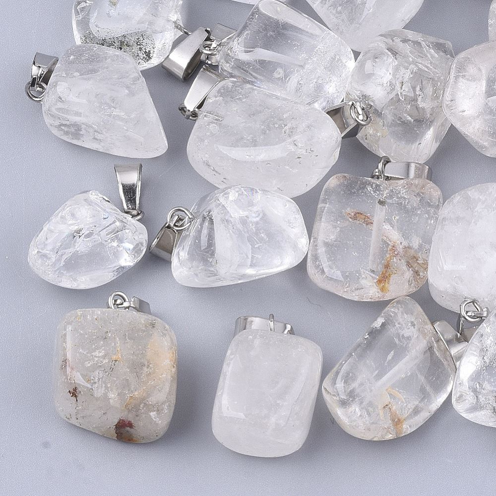 Tumbled Pendant, 3.5x2cm
