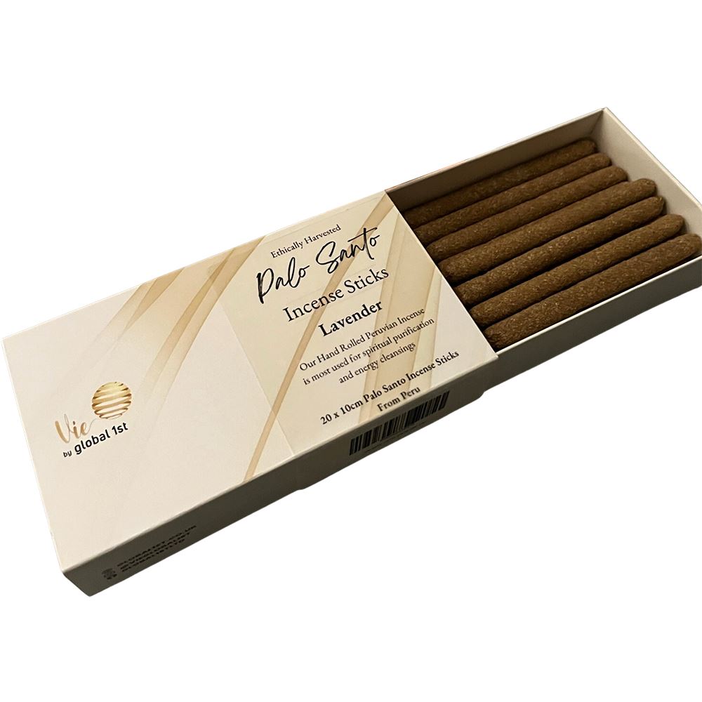 Palo Santo Incense Sticks, 10cm, Pack of 20
