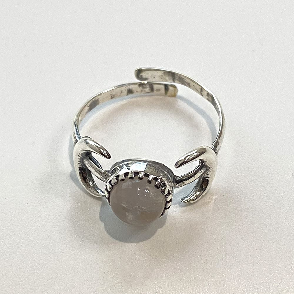 Silver-Plated Adjustable Ring (#42)