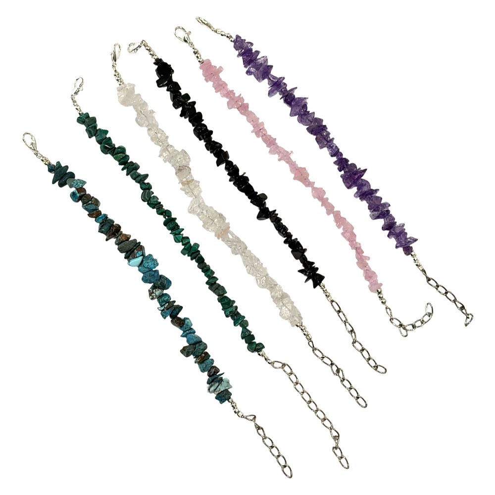 Gemstone Chips Bracelet (#18)