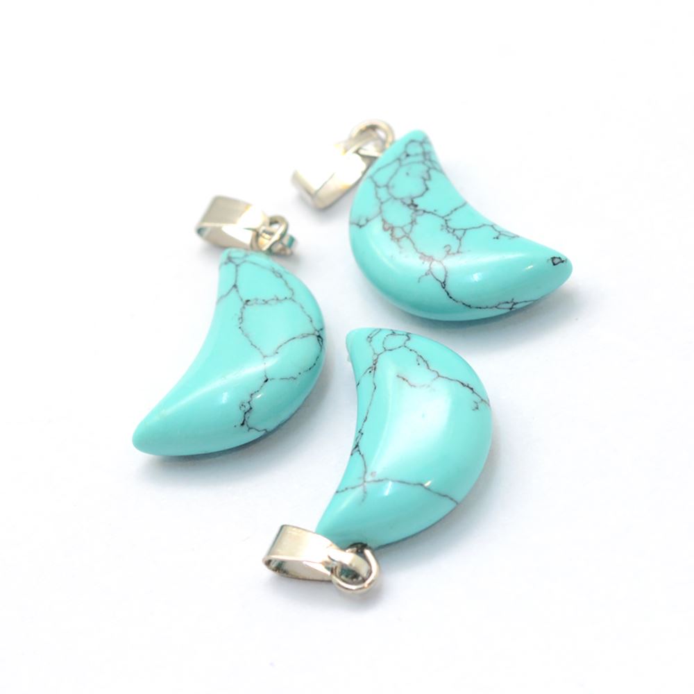 Crescent Moon Pendant, 2.4x1.4cm