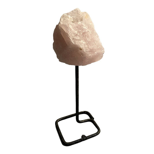 Raw Rough Cut Crystal on Stand, approx. 150g, 20x5x5cm