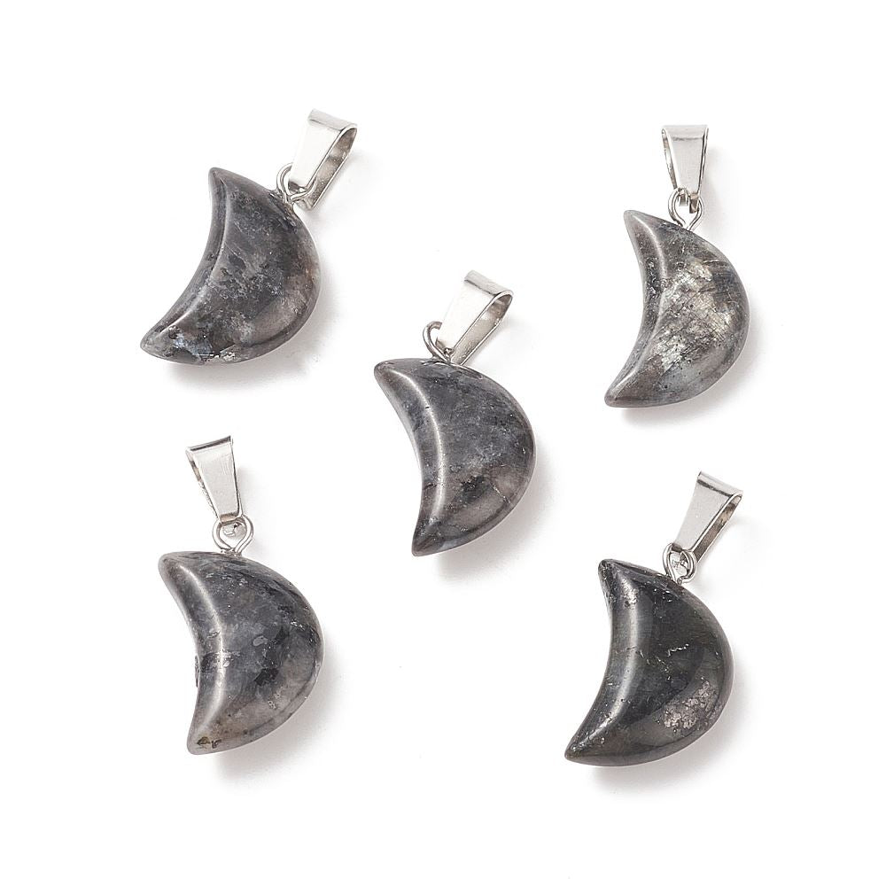 Crescent Moon Pendant, 2.4x1.4cm