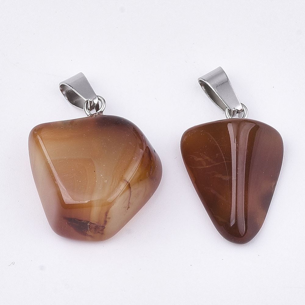 Tumbled Pendant, 3.5x2cm