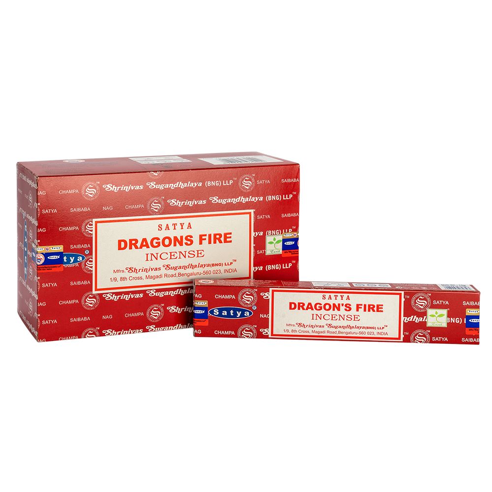 Premium Satya Incense Sticks, 12 Packs x 15g