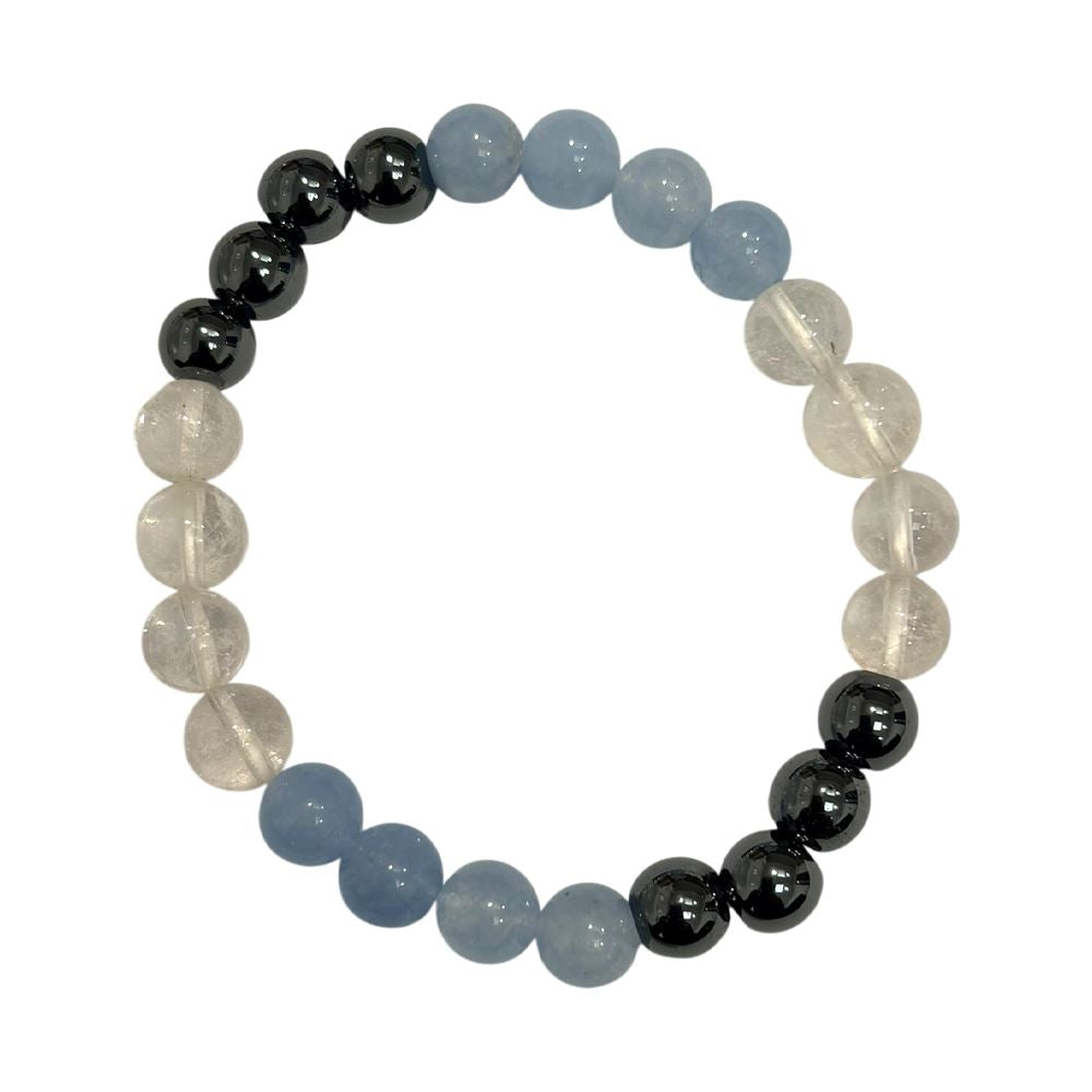 Petal Keepsakes Gemstone Bracelet, Lily of the Valley