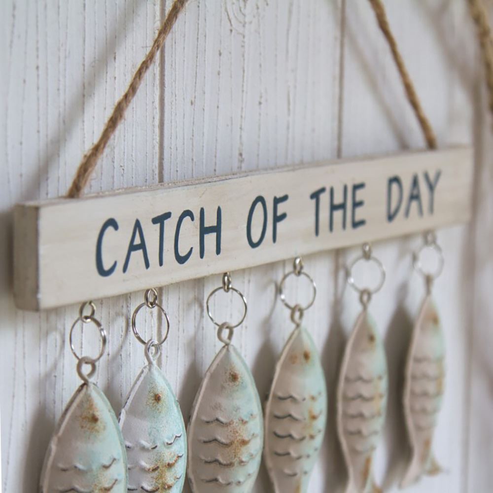 "Catch of the Day" Fish Hanger, 25cm