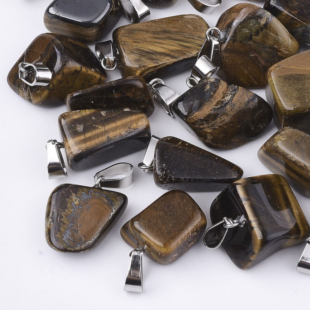 Tumbled Pendant, 3.5x2cm